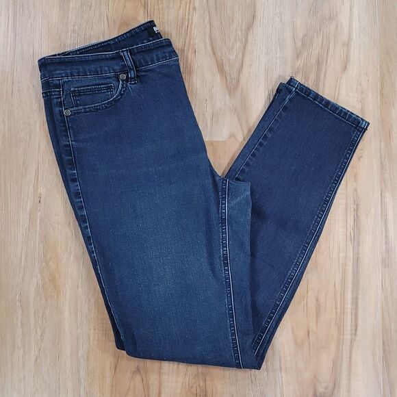 💛Buffalo David Bitton Blue Francesca Mid Rise Skinny Jeans Size 10/30 - Picture 1 of 10